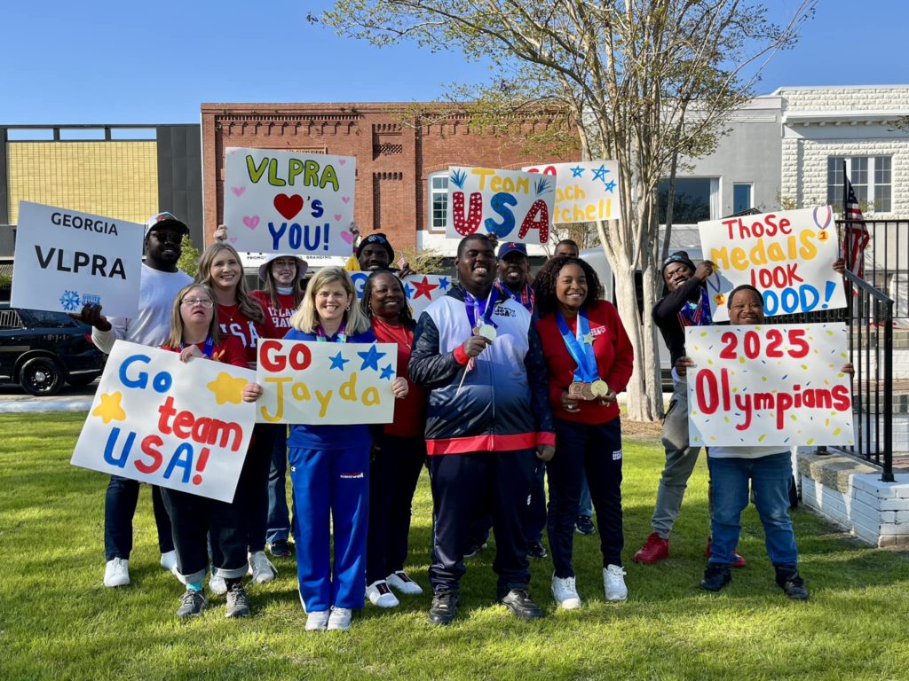 Special olympics winners